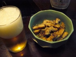 ビールにうざく